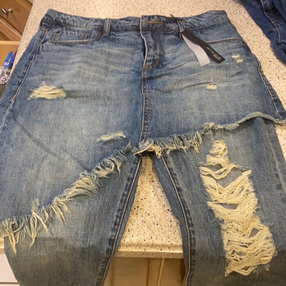 Unique skirt-jeans